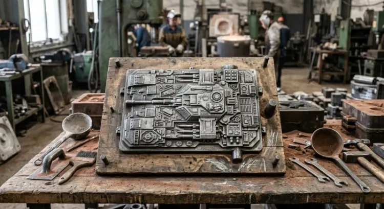 Modèles et outillage de fonderie : bois, résine ou métal, comment choisir selon la taille de série